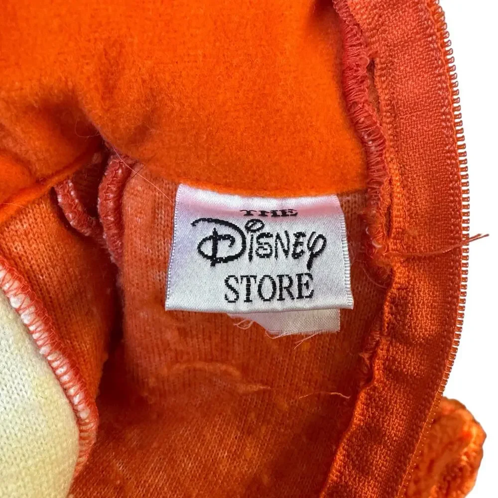 Vintage DISNEY STORE Tigger Fleece Hooded Costume Size 3-5 Toddler Kids Zipper - Picture 4 of 7